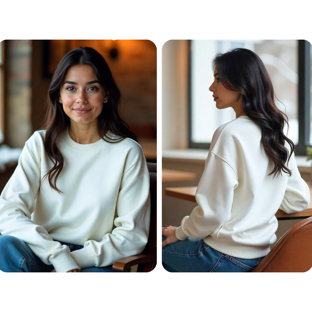 4 Pcs Premium SweatShirt Women For Winter (1130)