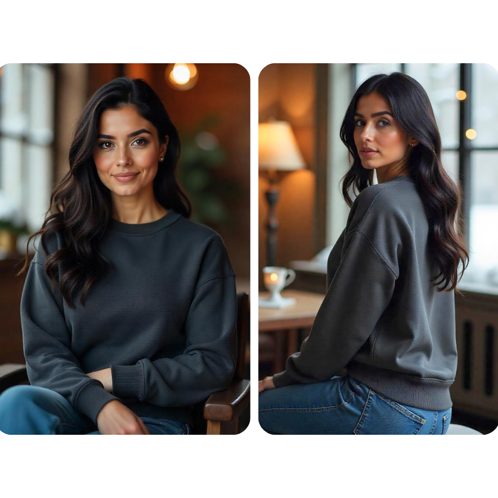 4 Pcs Premium SweatShirt Women For Winter (1131)