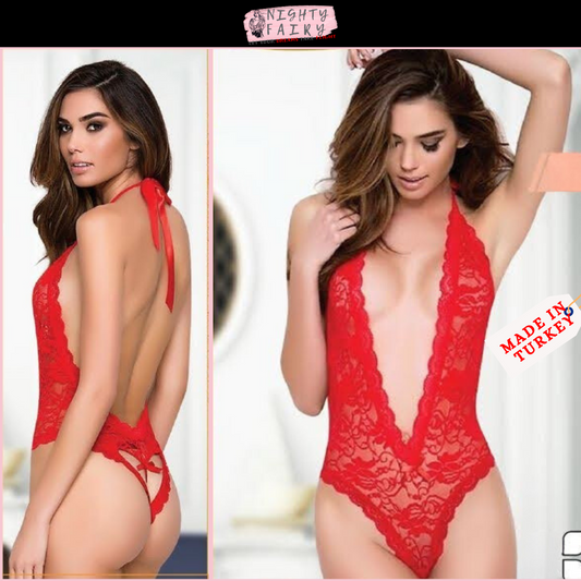 Passion BabyDoll Bikini ( Red)