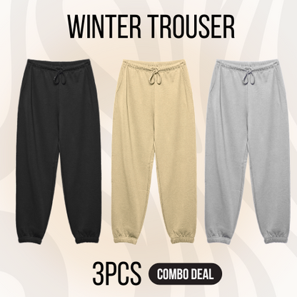 3Pcs Combo Winter Trouser Package 4