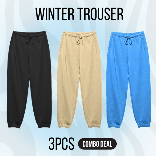 3Pcs Combo Winter Trouser Package 5