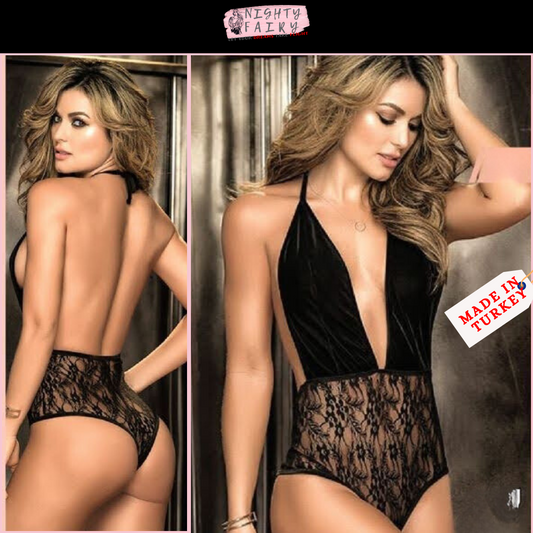 Passion BabyDoll Bikini ( Black)