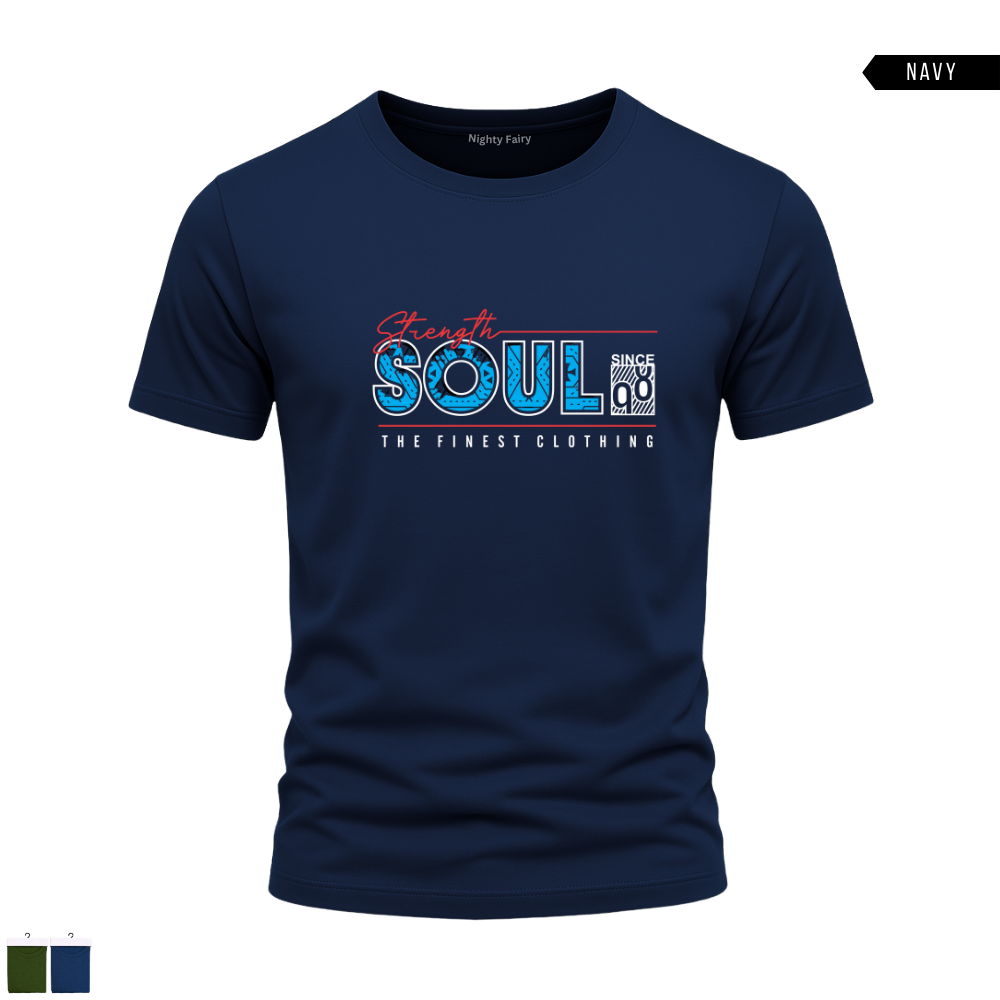 Soul Printed T-Shirt for Men (1279)