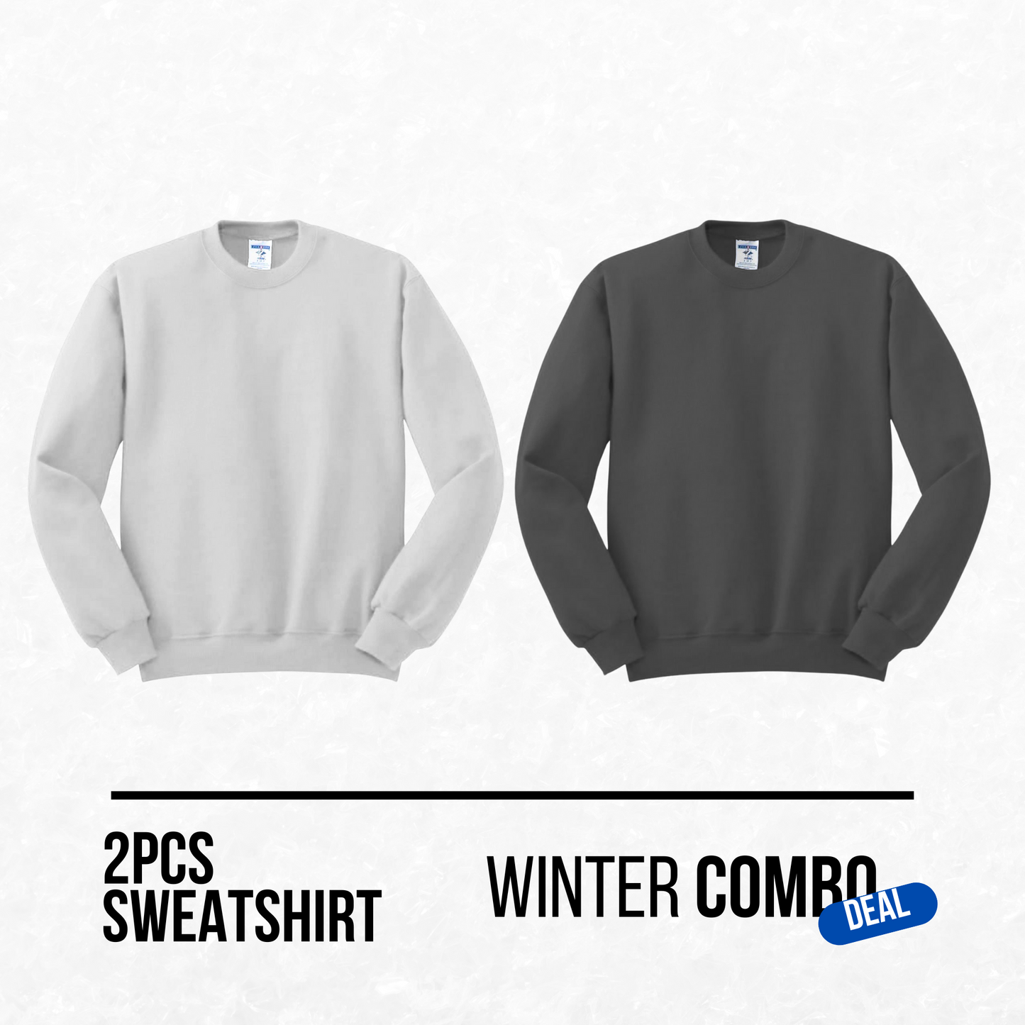 2 Pcs SweatShirt For Winter 1002