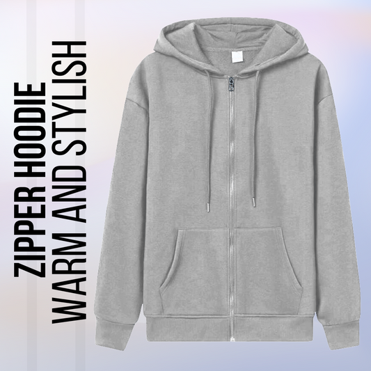 Grey Winter Hoodie