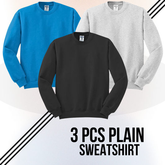 3 Pcs SweatShirt For Winter 1011