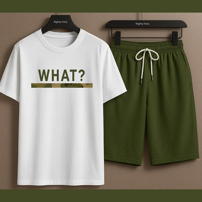 What Co-Ord Set T-Shirt With Short (1320)
