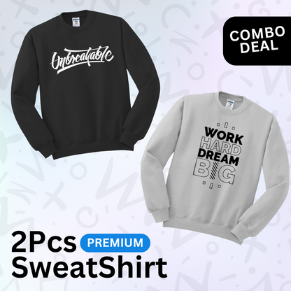 2 Pcs SweatShirt For Winter 1018