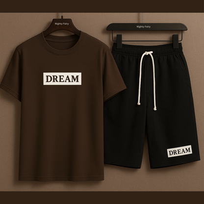 Dream Co-Ord Set T-Shirt With Short (1319)