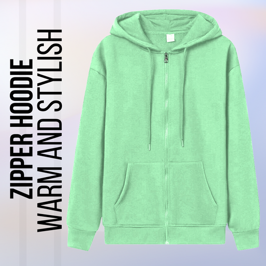 Light Green Winter Hoodie