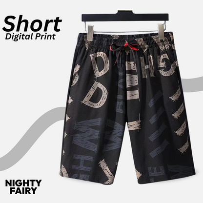Stylish Printed Night Shorts for Men (1255)