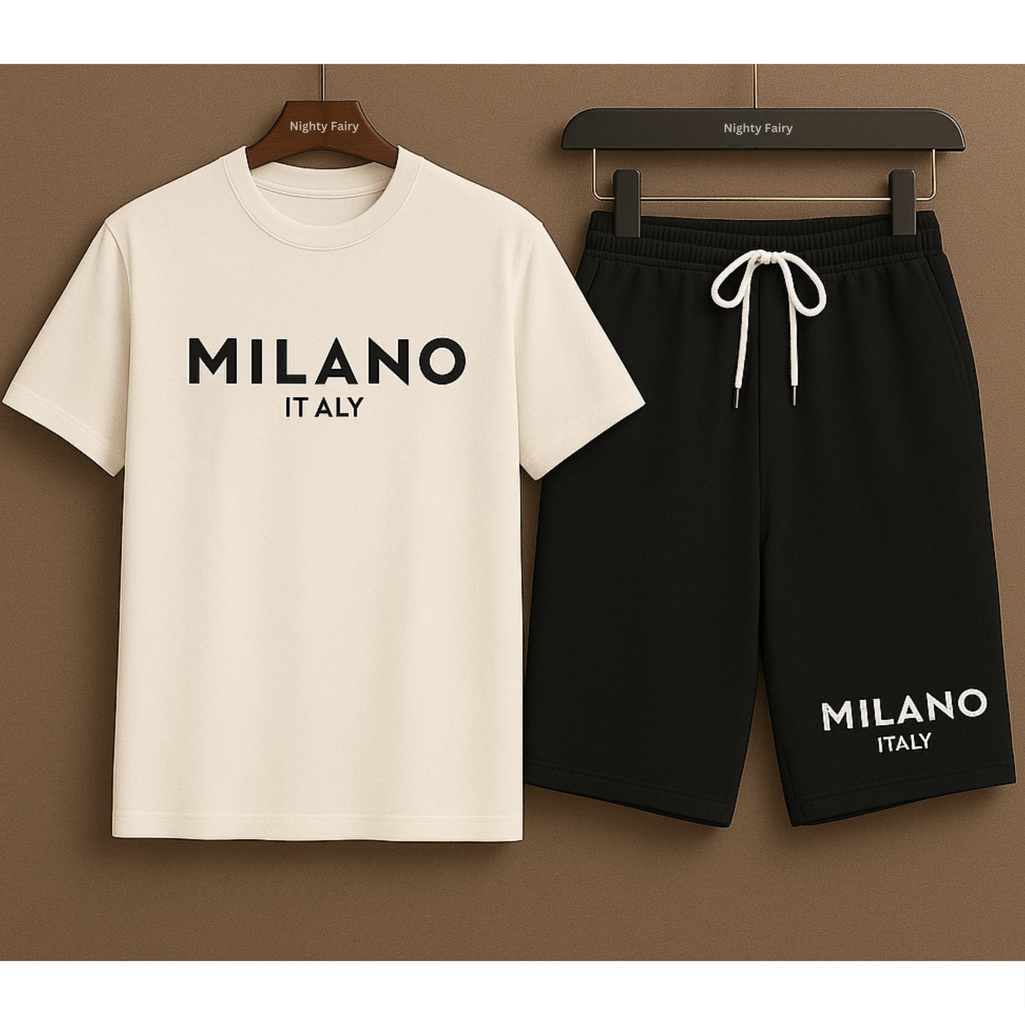 Milano Co-Ord Set T-Shirt With Short (1316)