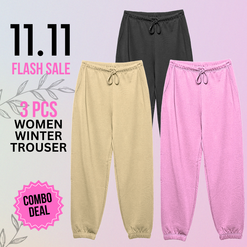 3 Pcs Ladies Winter Trouser Package Package #8