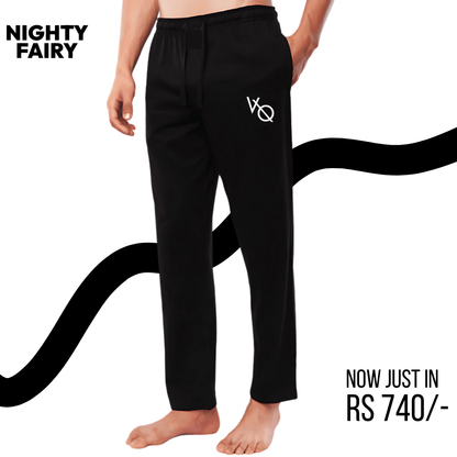 Black VO Trouser for Men (1328)