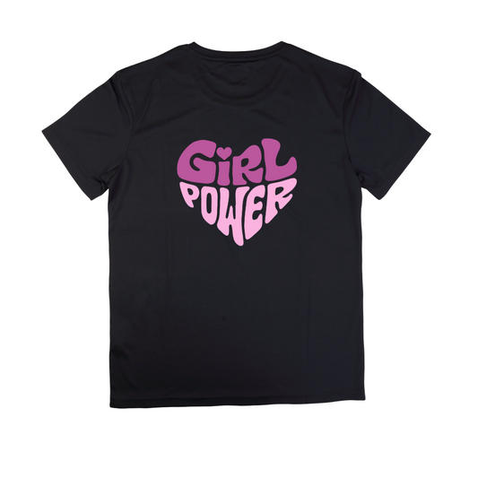 Girl Power T-Shirt Black (Only Medium & Large Size) (2014)