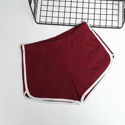 Maroon Ladies Night Shorts