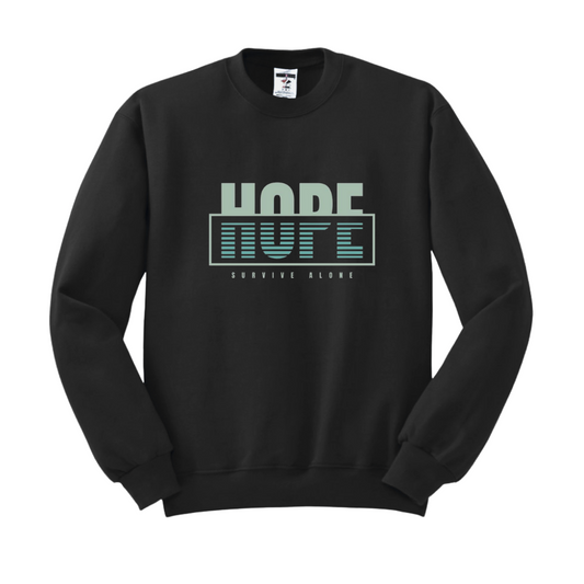 Hope Sweatshirt Black (Only XL Size) (2024)