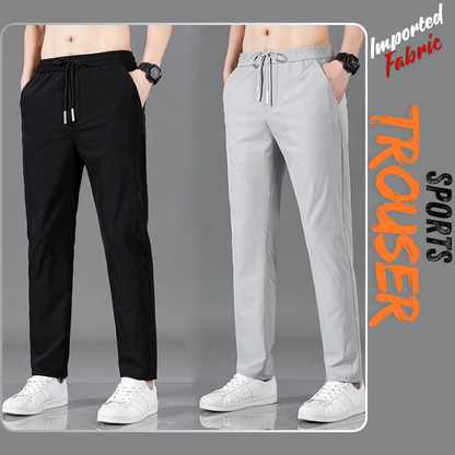 2 Pcs Sport Fitness Trouser (Sports Fabric)