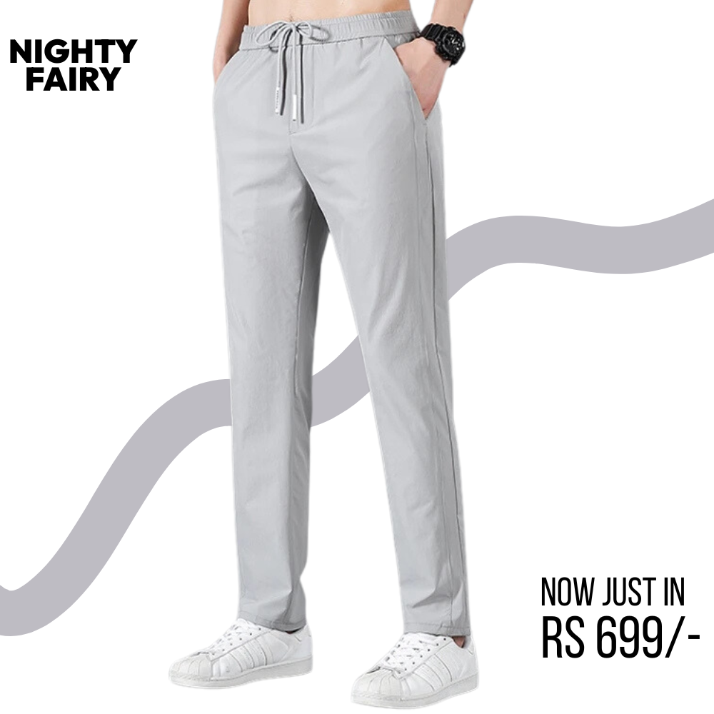 Grey Sports Trouser for Men (1331)
